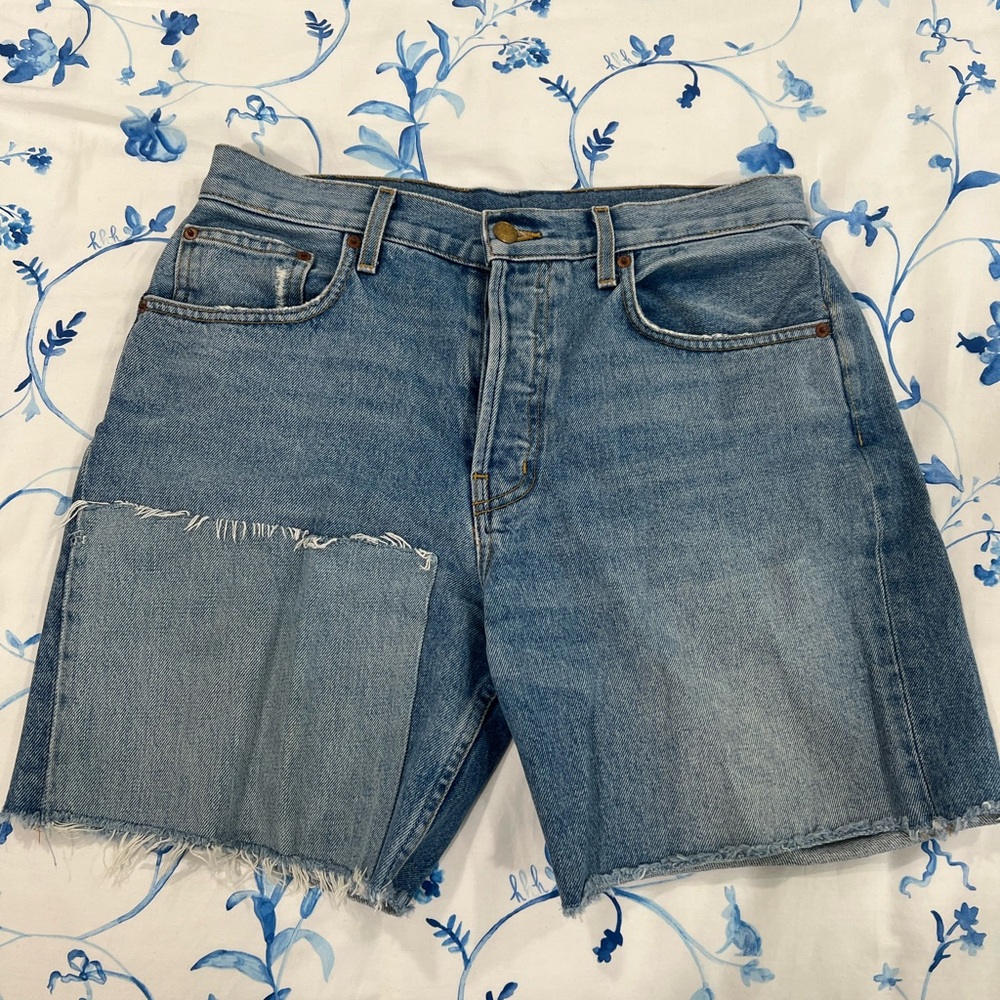 B SIDES Classic Blue Jean Shorts